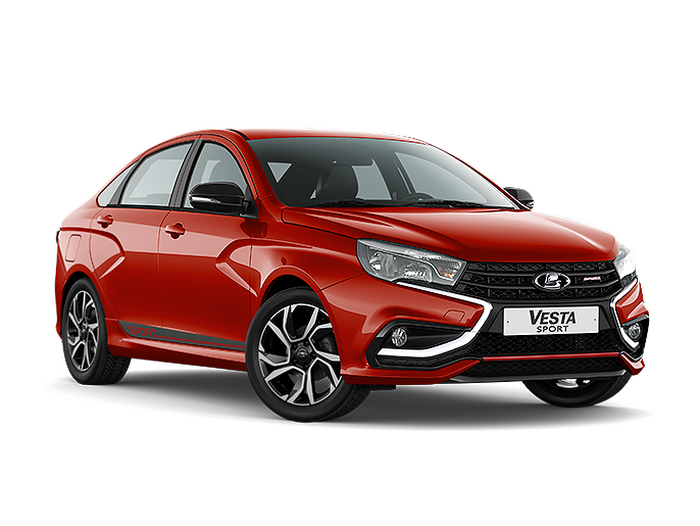 Lada Vesta Sport Красный "Сердолик"