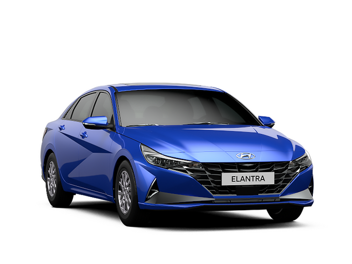 Hyundai Elantra Intense Blue 