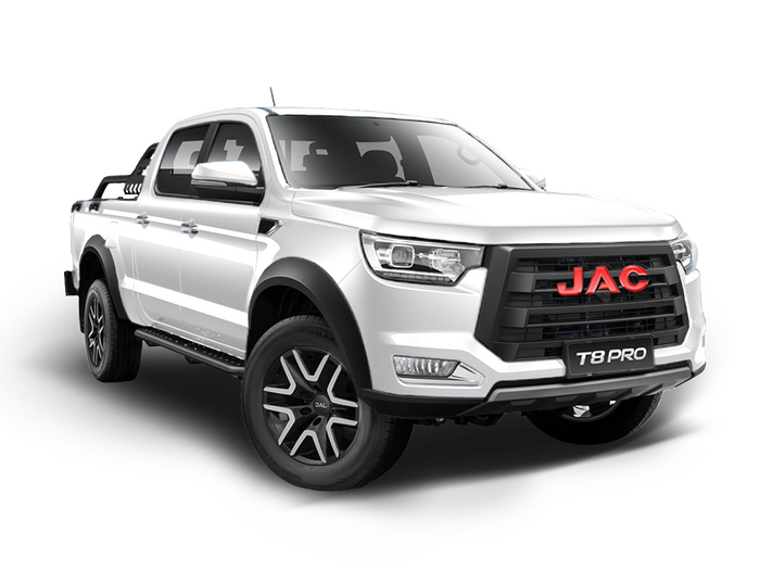 JAC T8 PRO Белый глянец